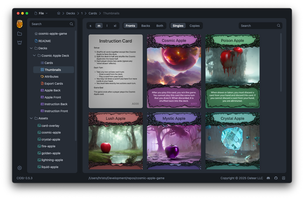 Oatear Cider Screenshot